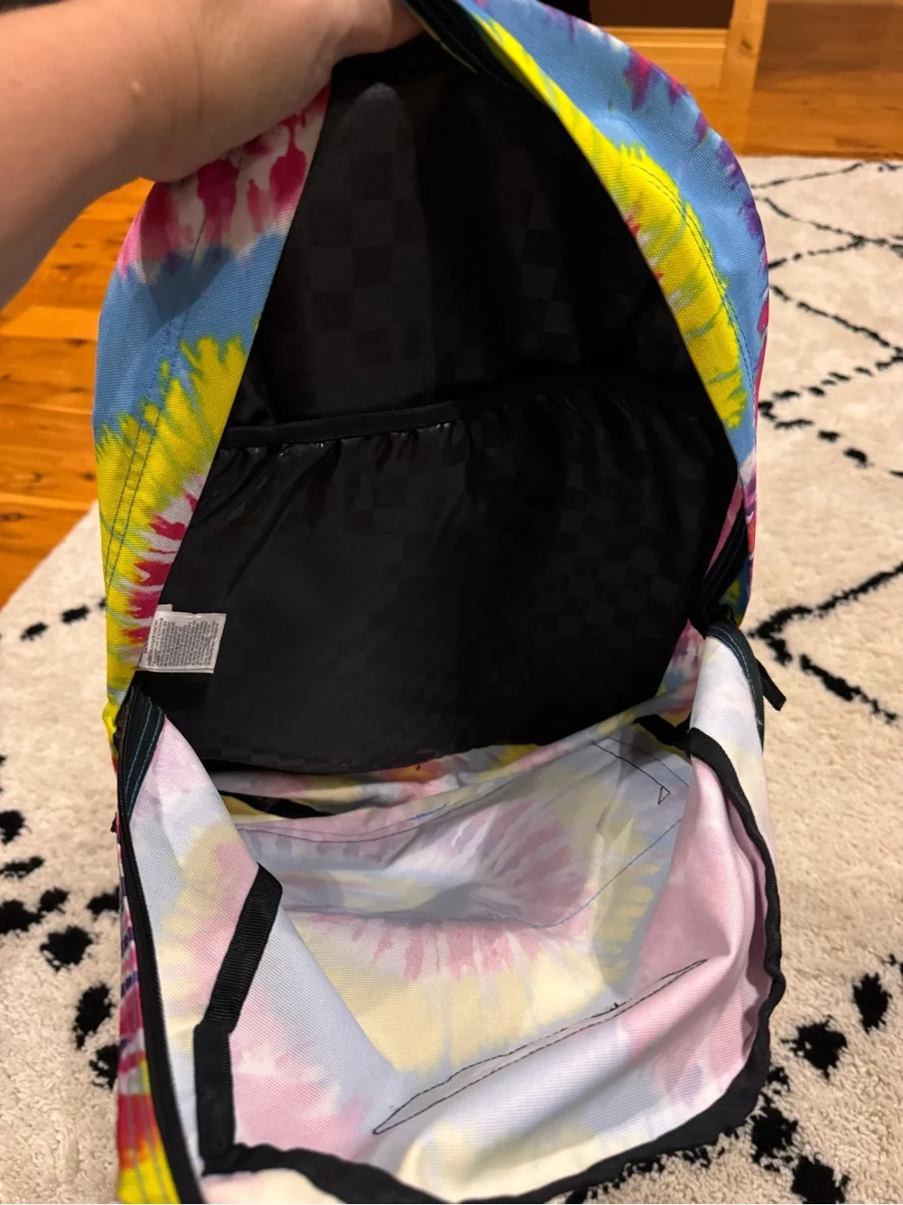 Vans Multicolor Tie-Dye Spiral Backpack
